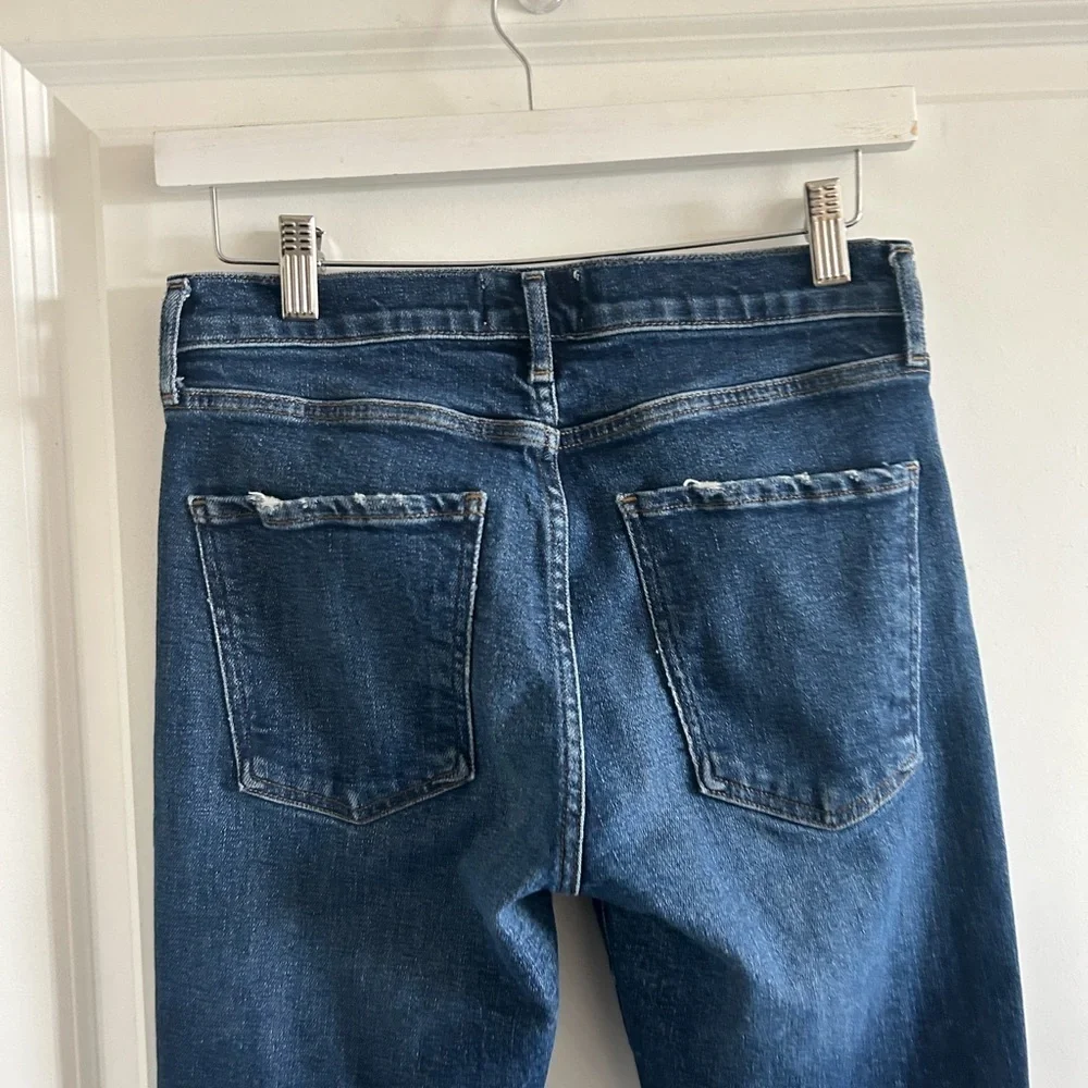 Agolde Sophie High Rise Skinny Denim Blue Jeans Size 27
